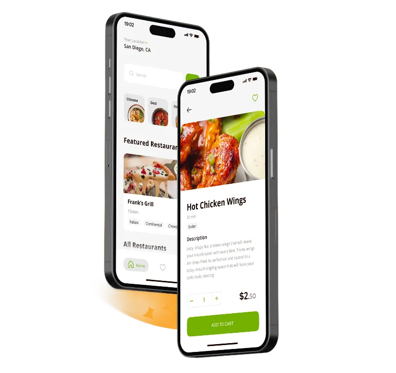 Hungry Hop mobile app